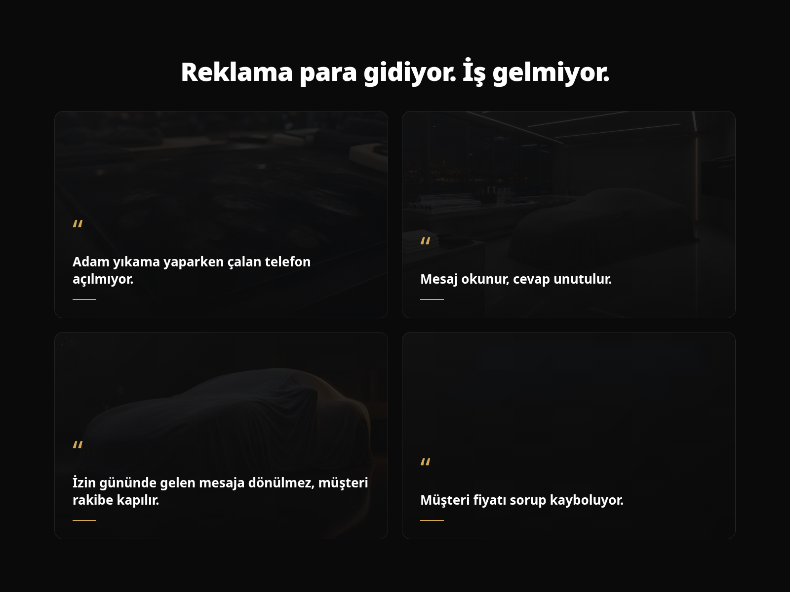 Stüdyoların altı ortak acısı